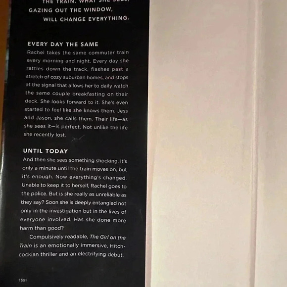The Girl On‎ The Train By Paula Hawkins - Picture 2 of 5